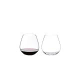 RIEDEL Rotweinglas-Set, 2-teilig, Für Rotweine wie Pinot Noir und Nebbiolo, 690 ml, Kristallglas, O Wine Tumbler, 0414/07