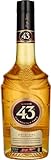 Licor 43 Original (1x0,7l) 31% vol., Aromen von Vanille, mediterranen Zitrusfrüchten und aromatischen Gewürzen, trinke ihn pur, auf Eis, mit Milch, mit Espresso oder als fruchtigen Longdrink
