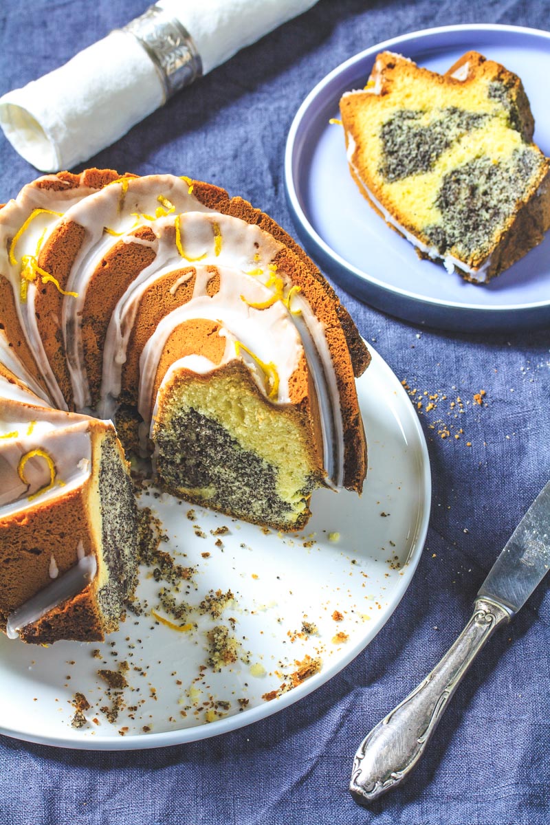 Zur Feier des Tages: Zitronen-Mohn-Kuchen - Colors of Food