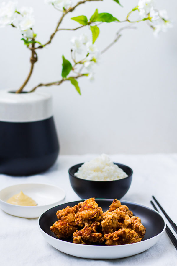 Karaage - Japanische frittierte Hähnchenstücke