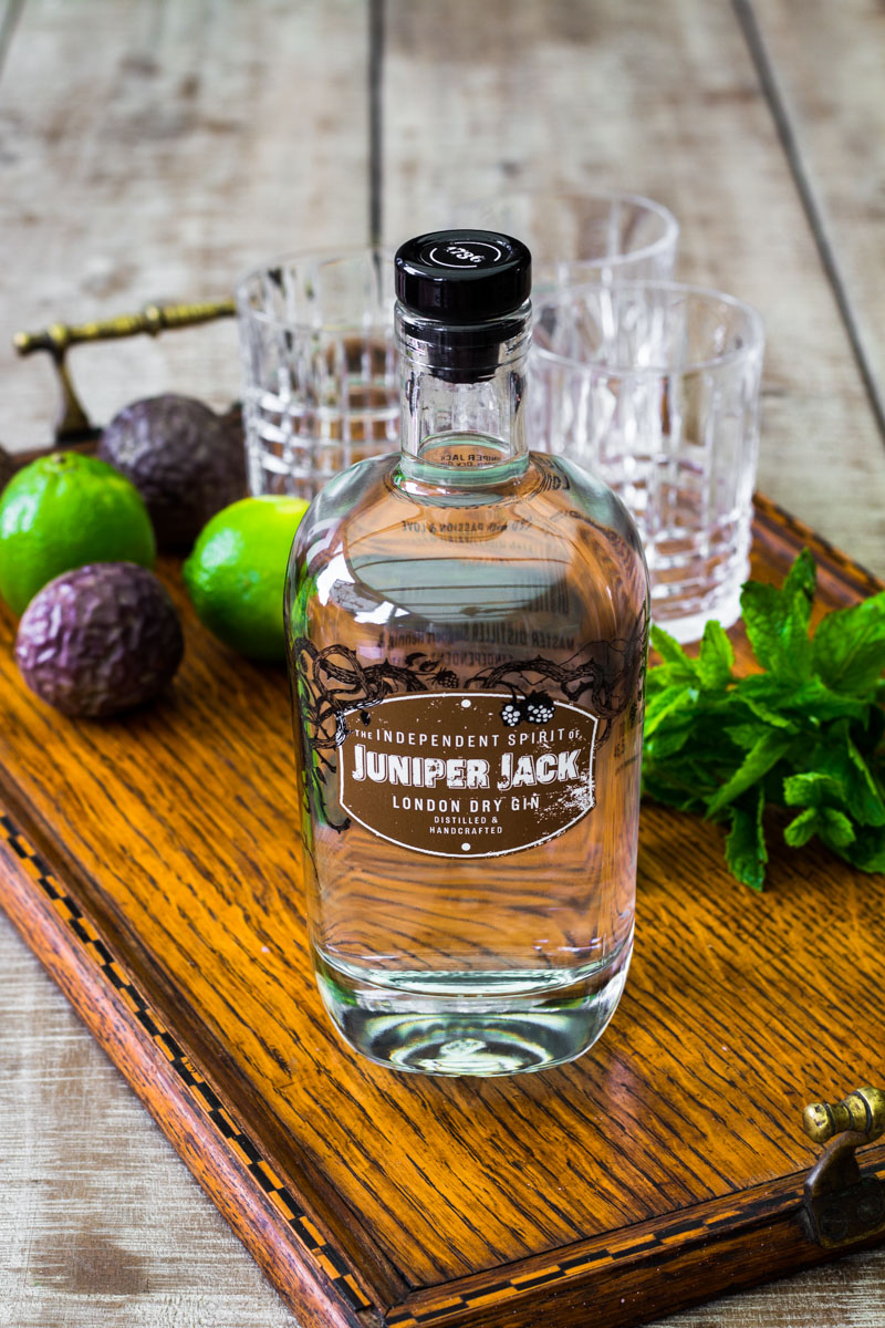 Flasche Juniper Jack London Dry Gin