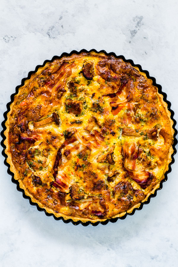 Kurbis Pfifferling Quiche Thermomix Rezept Colors Of Food