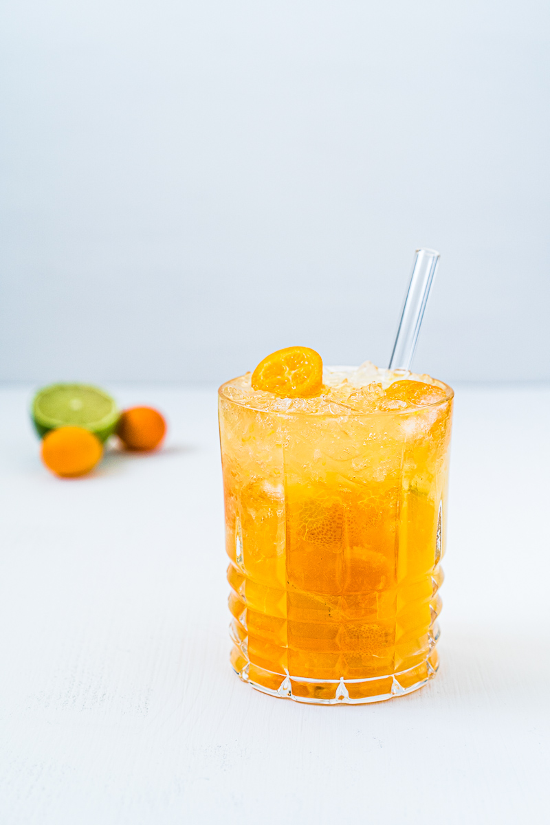 Glas Gin-Kumquat Crush